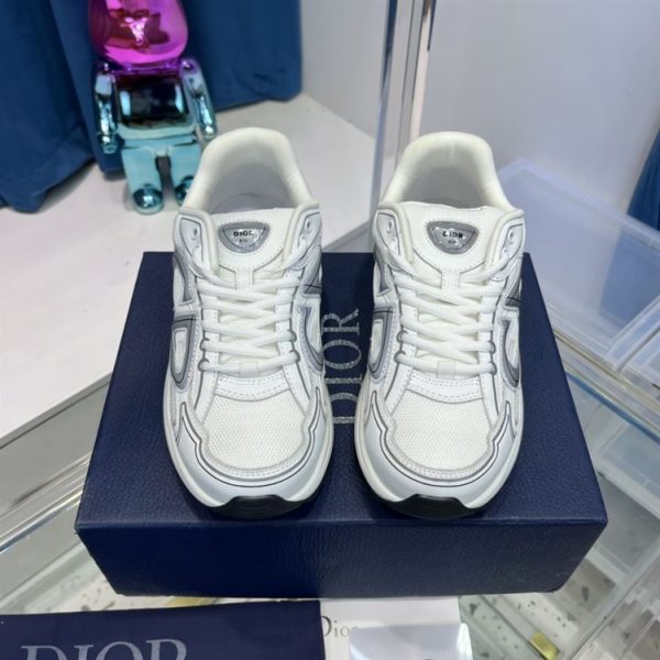 Dior B30 Sneaker White Mesh and Technical Fabric- DR012