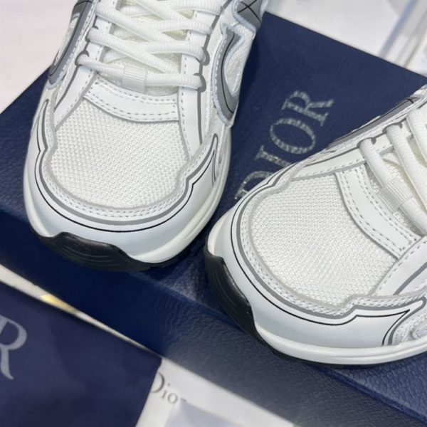 Dior B30 Sneaker White Mesh and Technical Fabric- DR012