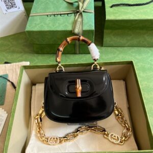 Gucci Bamboo 1947 mini top Handle Bag - GB125