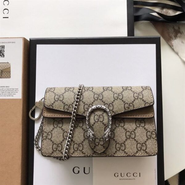 Gucci Dionysus GG Supreme Super Mini Bag - GB215