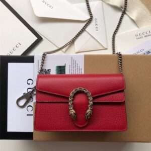 Gucci Dionysus Leather Super Mini Bag - GB210