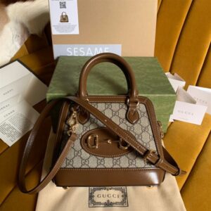 Gucci Horsebit 1955 mini top Handle Bag - GB105