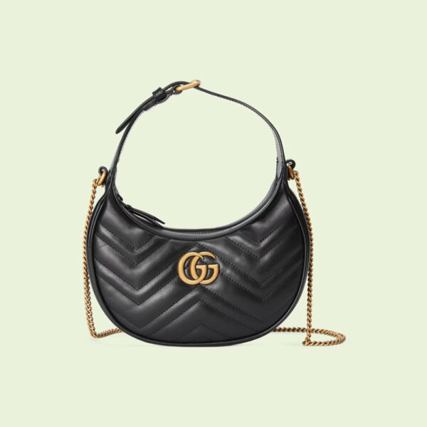 Gucci Marmont Half Moon Shaped Mini Bag - GB043