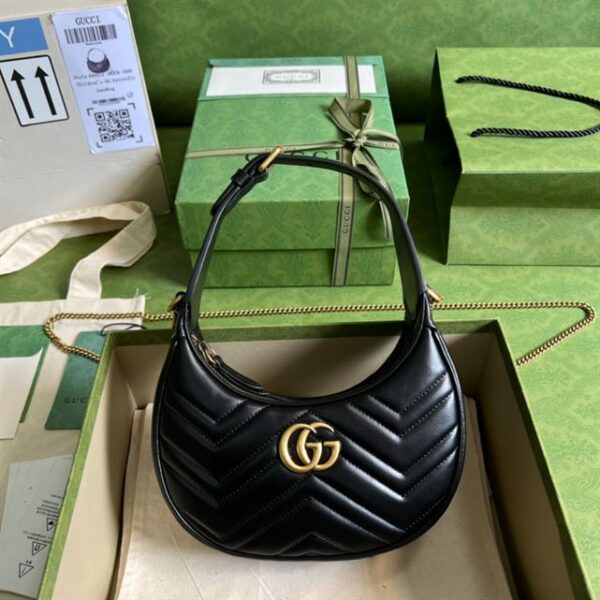 Gucci Marmont Half Moon Shaped Mini Bag - GB043