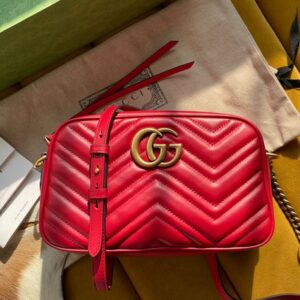 Gucci Marmont Small Matelassé Shoulder Bag - GB039