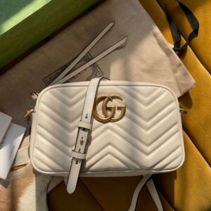 Gucci Marmont Small Matelassé Shoulder Bag - GB040