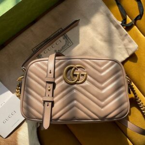 Gucci Marmont Small Matelassé Shoulder Bag - GB041