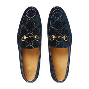 Gucci Men's Jordaan GG Velvet Loafer - LI012 - 3