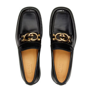 Gucci Men's Loafer with Interlocking G - LI029 - 4