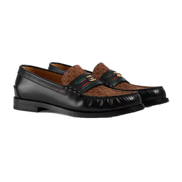 Gucci Men's Loafer with Interlocking G - LI031 - 2