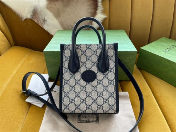 Gucci Mini Tote Bag With Interlocking G - GM046