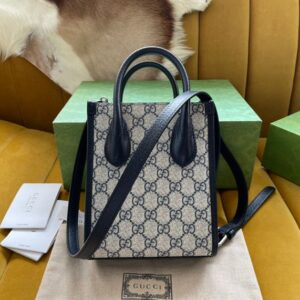 Gucci Mini Tote Bag With Interlocking G - GM046