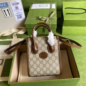 Gucci Mini Tote Bag With Interlocking G - GM047