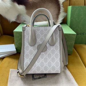 Gucci Mini Tote Bag With Interlocking G - GM048