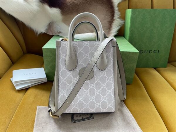 Gucci Mini Tote Bag With Interlocking G - GM048