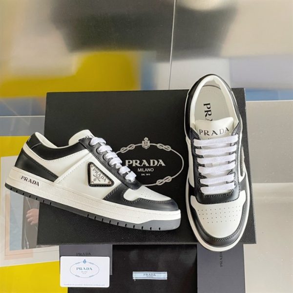 Prada Downtown Leather Sneakers - PSD011