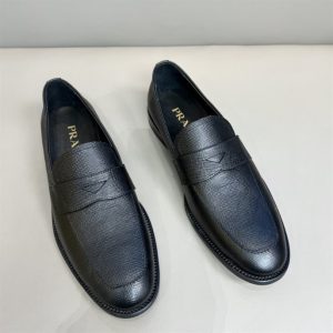 Prada Saffiano Leather Loafers - PLD010