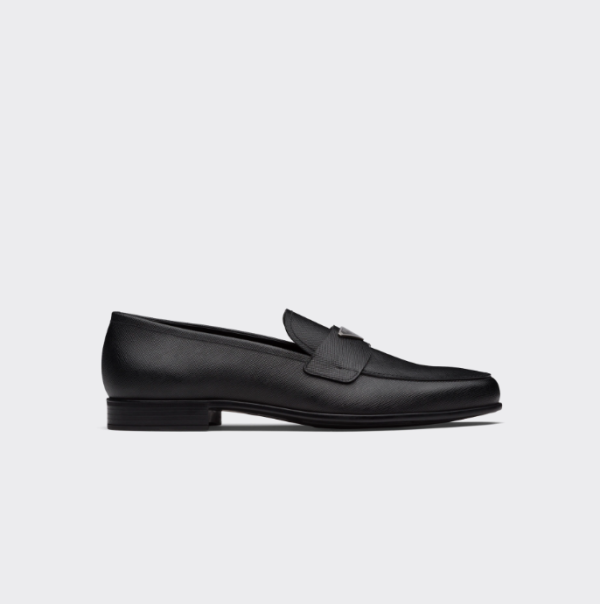 Prada Saffiano Leather Loafers - PLD011