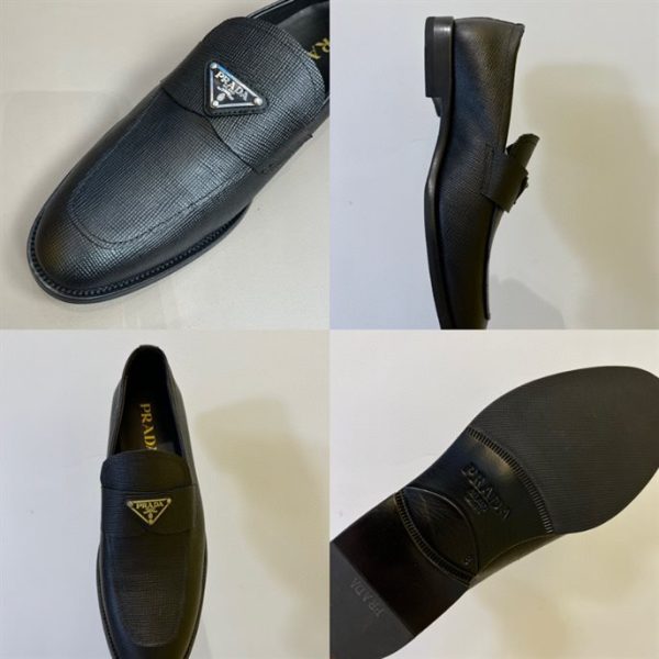 Prada Saffiano Leather Loafers - PLD011