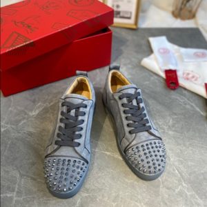 Christian Louboutin Louis Junior Spikes Low-top Sneakers - CLS32