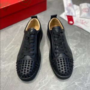 Christian Louboutin Louis Junior Spikes Low-top Sneakers - CLS36