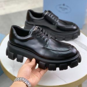 PRADA Leather Lace-up Shoes - PLD013