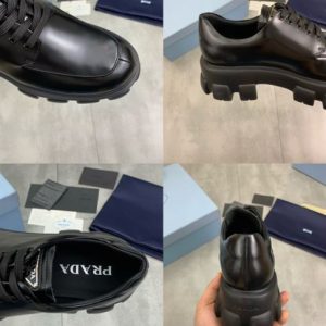 PRADA Leather Lace-up Shoes - PLD013