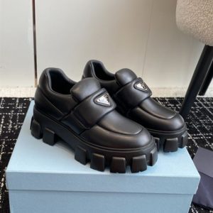 Prada Soft padded nappa leather loafers - PLD016