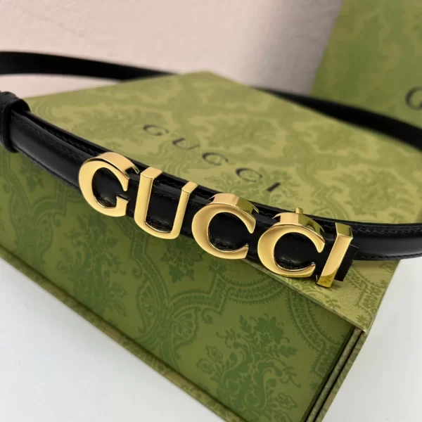 GUCCI BUCKLE THIN BELT - GCB06