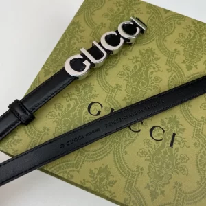 GUCCI BUCKLE THIN BELT - GCB05