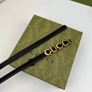 GUCCI BUCKLE THIN BELT - GCB06