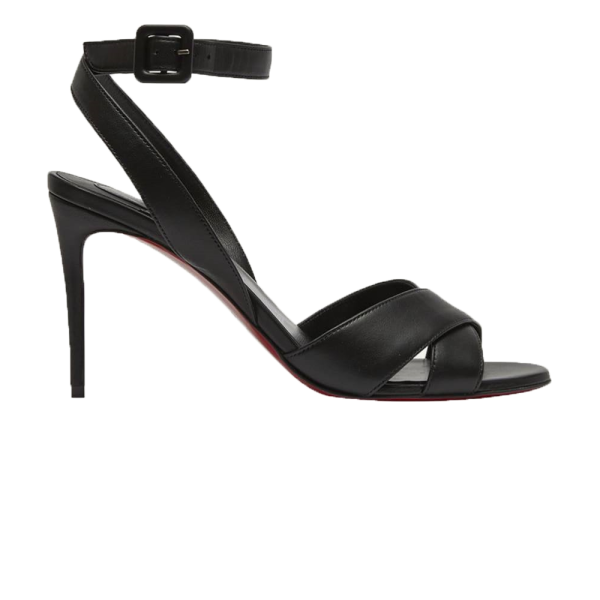 LOUBOUTIN MARIZA 85 PUMPS BLACK