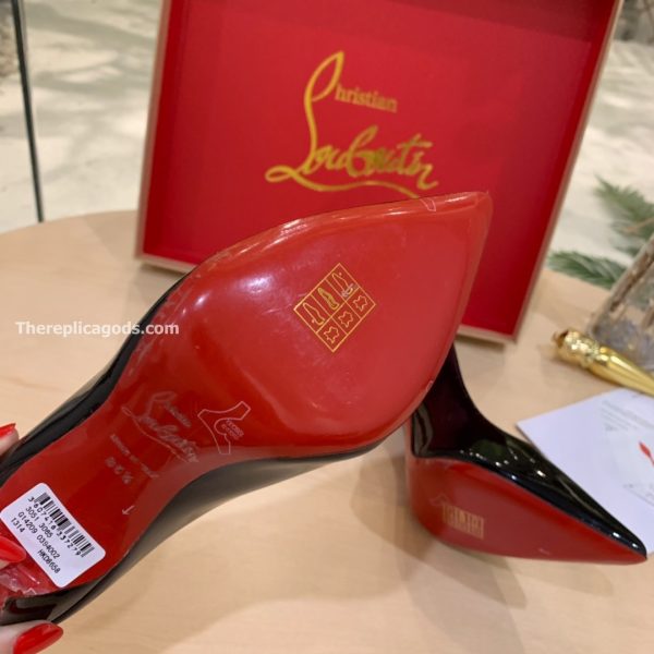 LOUBOUTIN PIGALLE FOLLIES PUMPS BLACK 2