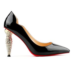 Christian Louboutin Lipchick 100mm Black Pumps Reps