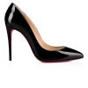 LOUBOUTIN PIGALLE FOLLIES PUMPS BLACK