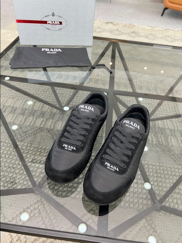 Prada Monaco Snickers Black Sneakers Reps 3