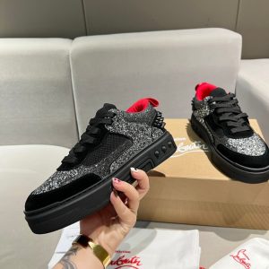 Christian Louboutin Astroloubi Strass Black Sneaker 2