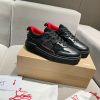 Christian Louboutin Unisex Black Sneaker