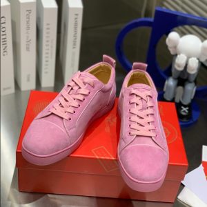 Christian Louboutin Louis Junior Spikes Orlato Flat 'Pink Confettis' Sneaker Reps 5