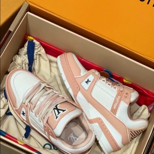 Louis Vuitton Trainer Orange Sneaker 4