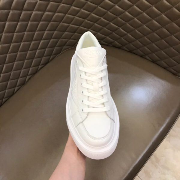 Prada Re Nylon White Sneakers Reps 4