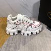 Prada Cloudbust Thunder White Red Black Sneakers Reps