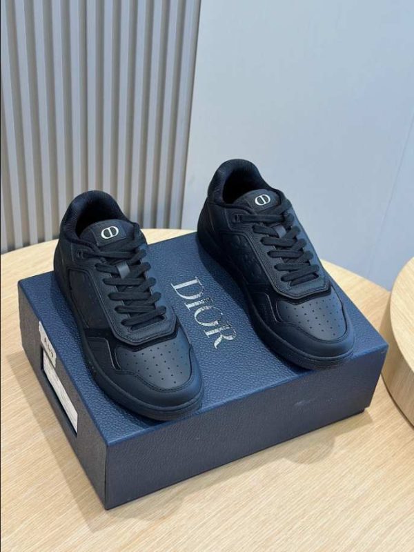 Christian Dior B27 Low Top Sneaker 'Black' 2