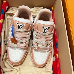 Louis Vuitton Trainer Orange Sneaker 3