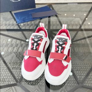 Prada Wrk White Red Sneakers Reps 5