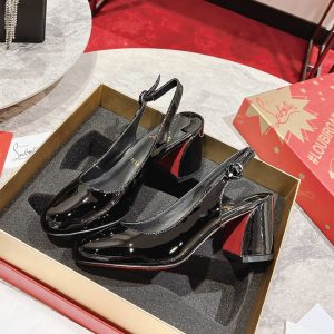 Christian Louboutin So Jane Slingblack Pumps Black Reps 6