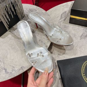 Christian Louboutin Degraqueen Pumps White Mid Reps 7