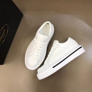 Prada Re Nylon White Sneakers Reps 6