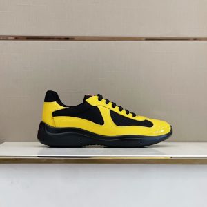 Prada America's Cup 'Yellow Black' Sneakers Reps 6