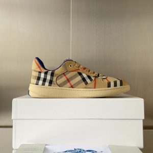 Burberry Skateboard Low-Top Khaki Sneaker Reps